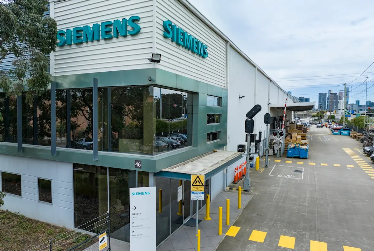 Siemens Site Tour exterior
